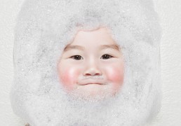 只有爸爸抓得住我！
