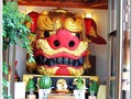 波除神社  神秘供奉紅黑大獅子