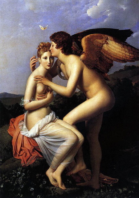 Cupid and Psyche by Francois Gerard, 1798